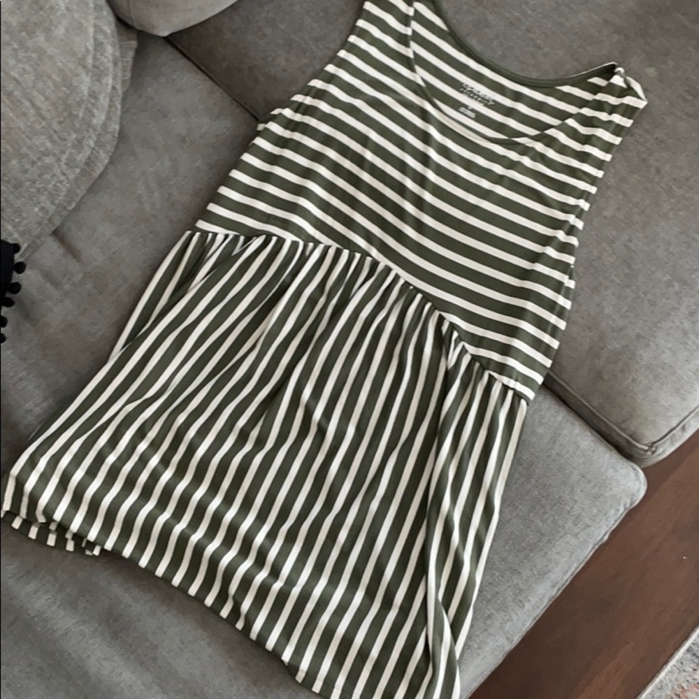 Maternity striped tank